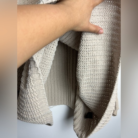 Pool Oversized Size Xl Knitted Top pullover Sweater Minimalist Brown Womens - Picture 9 of 15